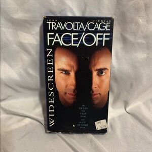 Face/Off VHS Movie - Intense Action Thriller